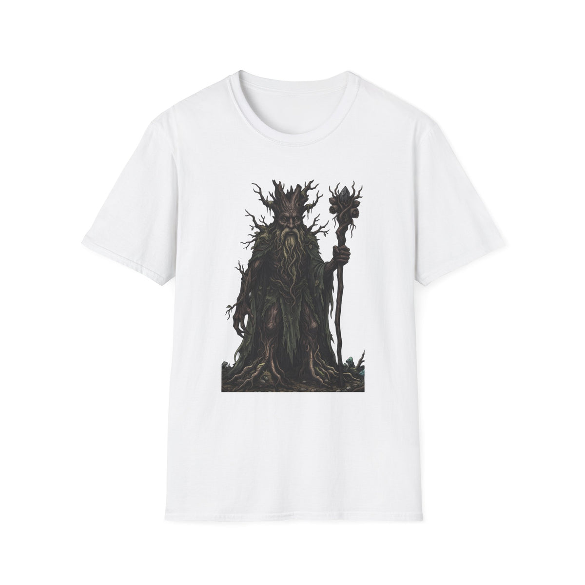 Ent Wizard - T-Shirt, Gothic / Dark Fantasy Ent Design