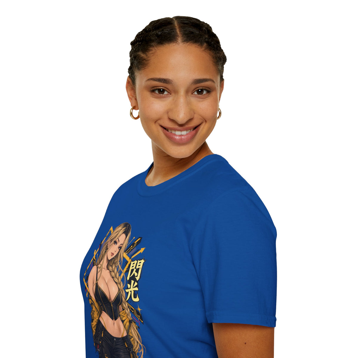 Sunny | Sexy Pin Up Golden Samurai Hot Girl T-Shirt