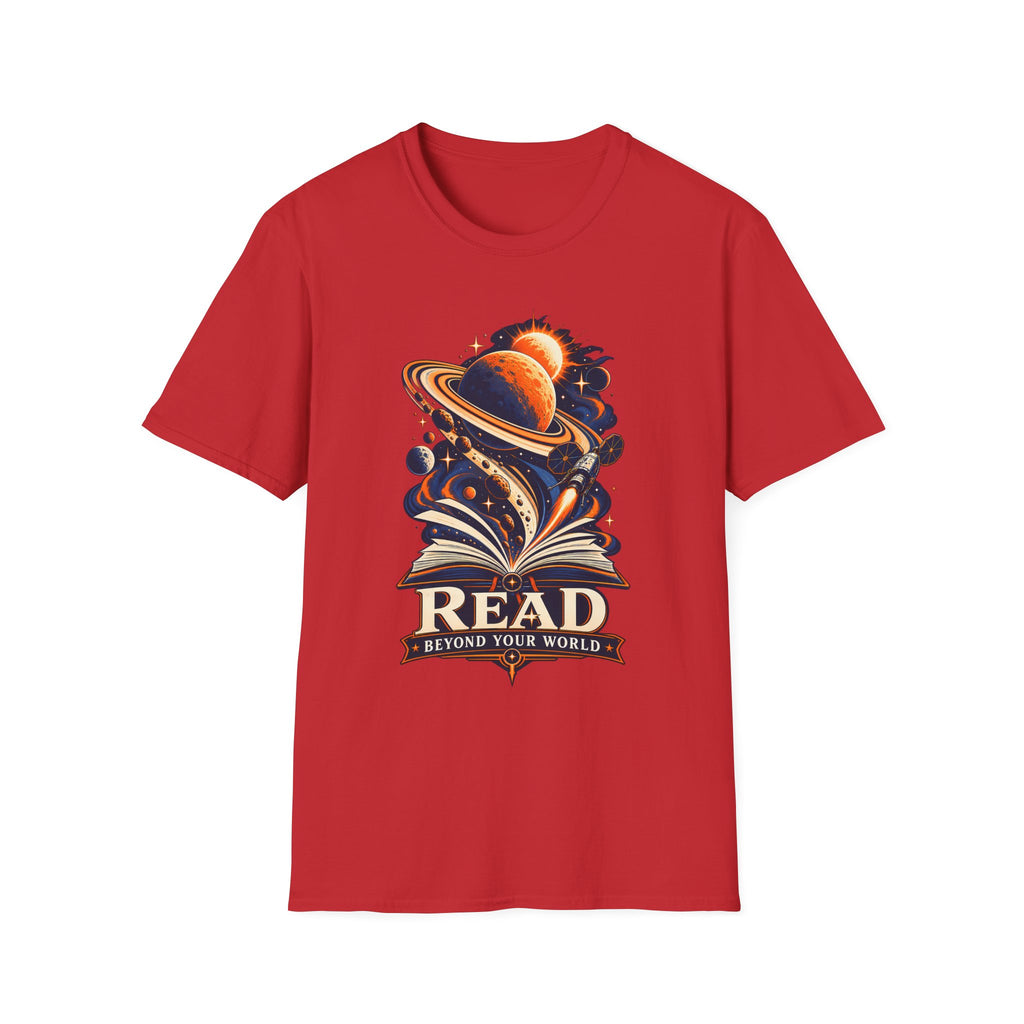 Read Beyond Your World | Book and Space Lovers T-Shirt | Project Hail Mary Inspired