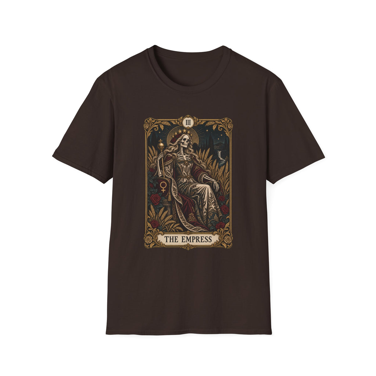 The Empress | Tarot | Gothic Skeleton | Tee