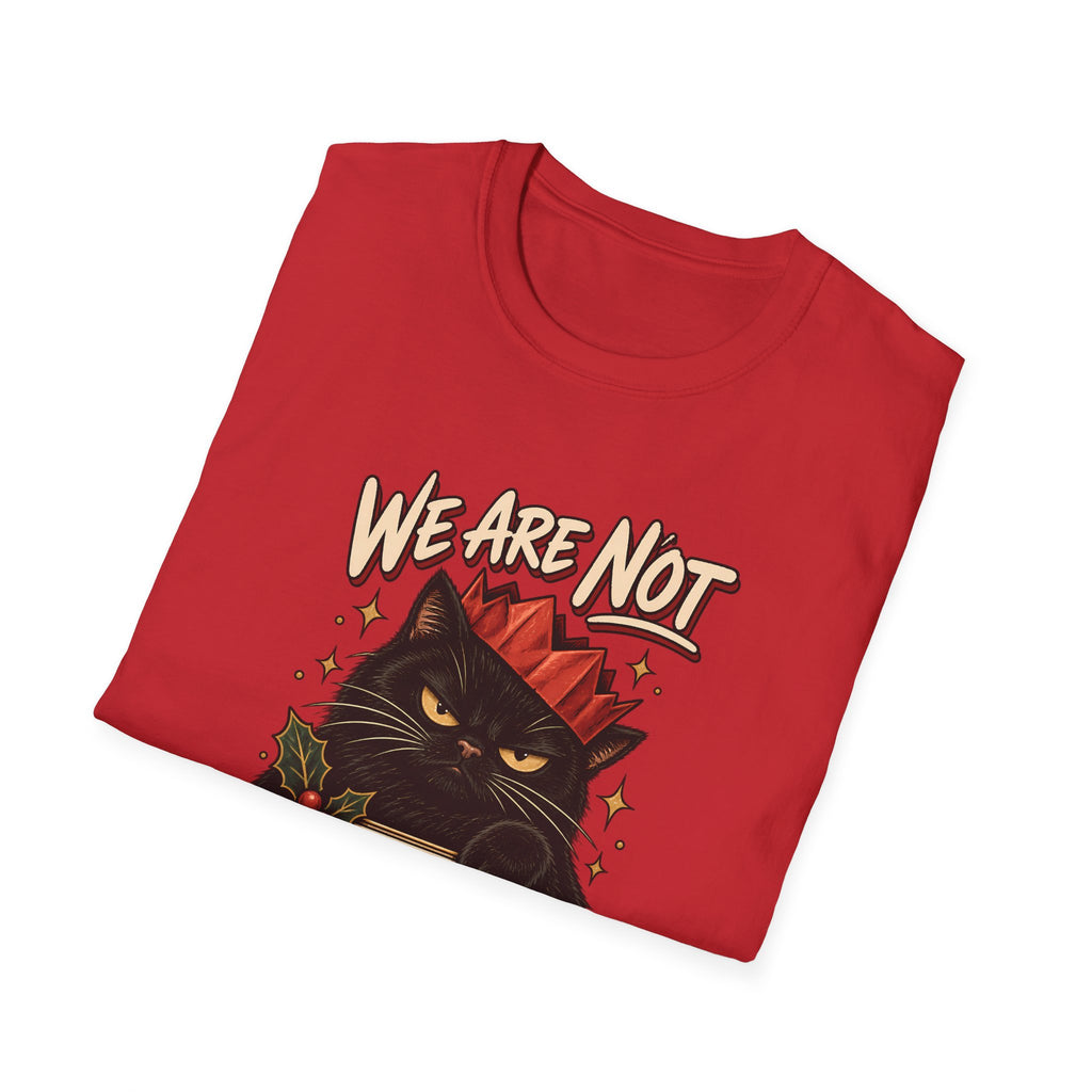 We Are Not Skipping Mariah | Mariah Carey Cat Fan Christmas Holiday Tee