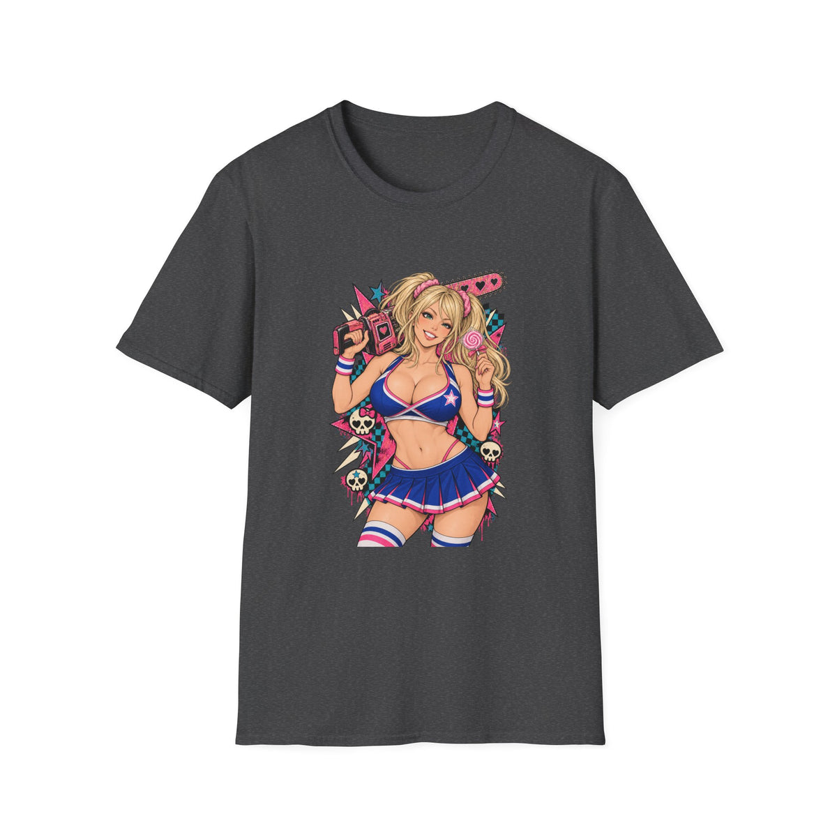 Juliet Starling | Lollipop Chainsaw Sexy Pin Up Girl T Shirt