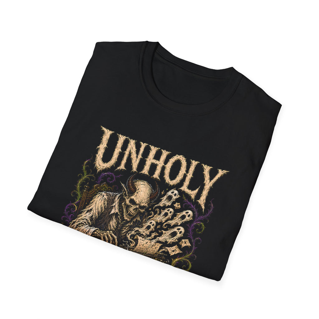 Unholy Work Ethic Work Demon T-Shirt - Dark Graphic Motivational Tee