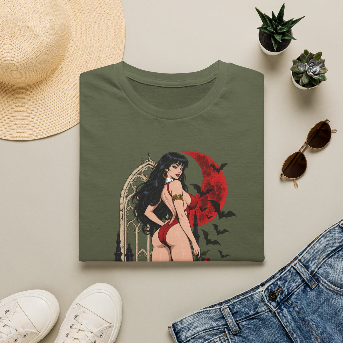 Vampirella | Comic Book Sexy Vampire Halloween Pin Up Girl