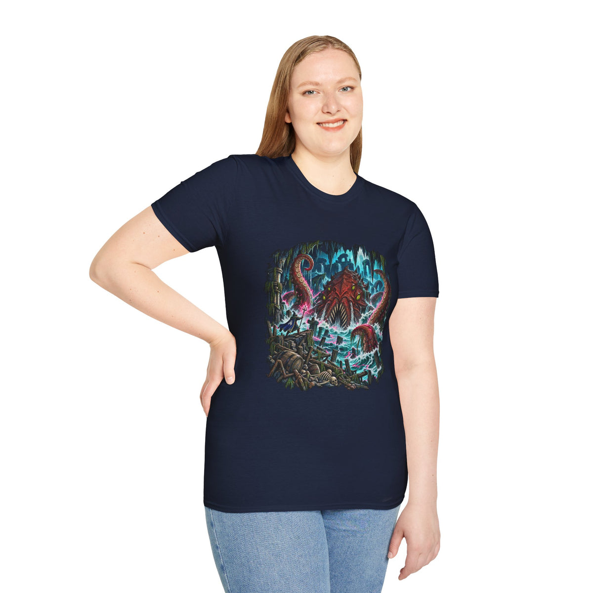 Kraken vs Trident | OSRS | Runescape Inspired T Shirt