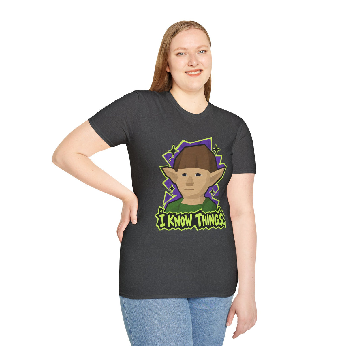 Gnome Child - "I know things" Runescape Inspired T-Shirt
