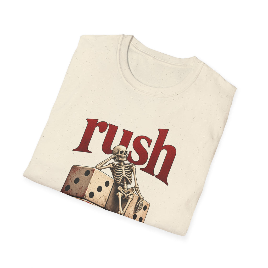 Rush | Roll the Bones | Dice Skeleton Prog Band T-Shirt