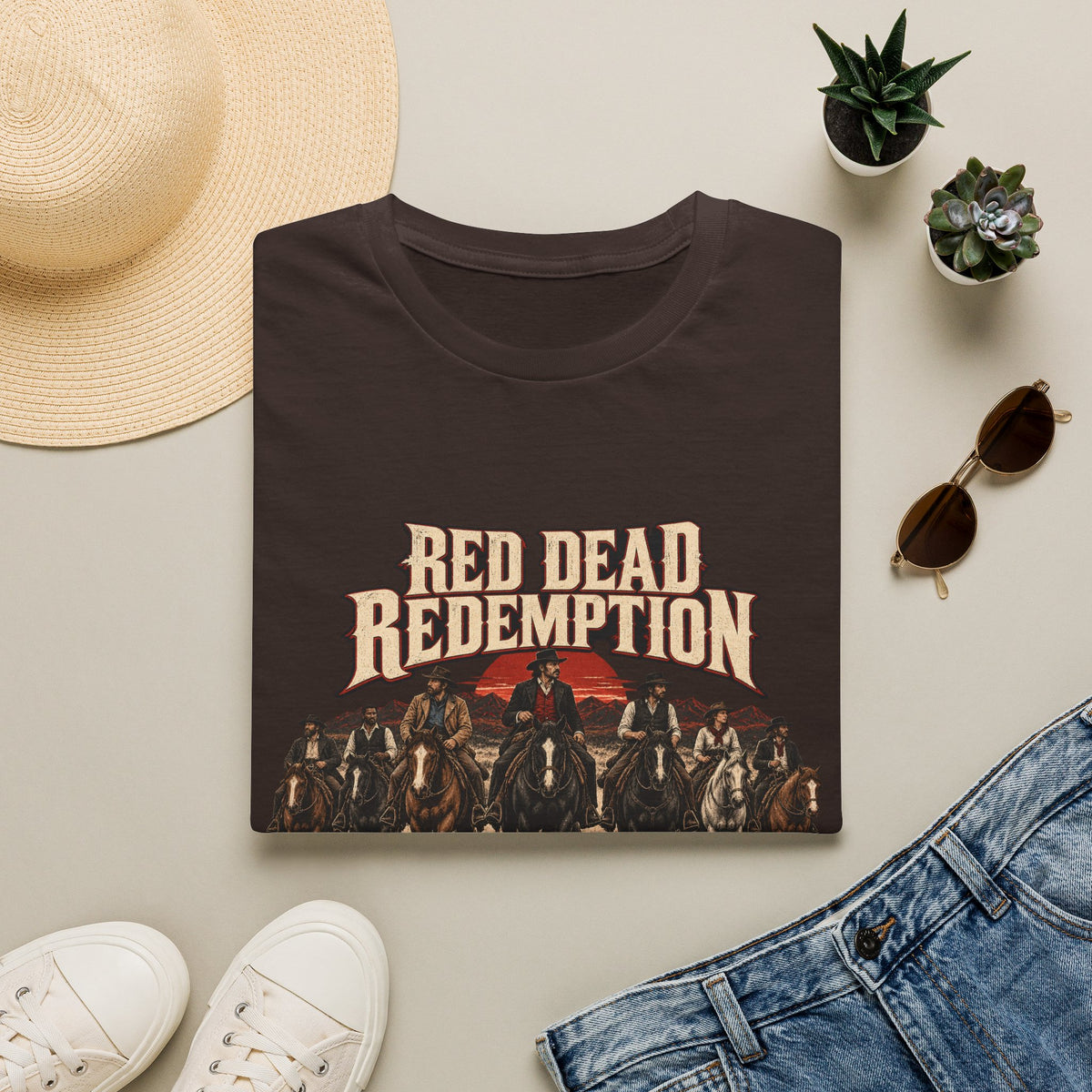 Red Dead Redemption | The Gang | Western Graphic T-Shirt