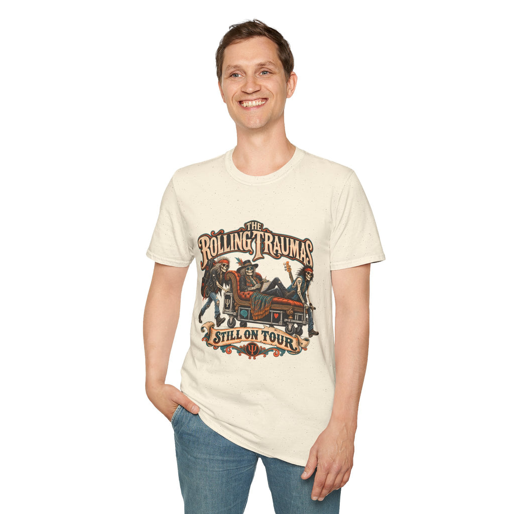 Rolling Traumas "Still On Tour" | Rock Band T-Shirt