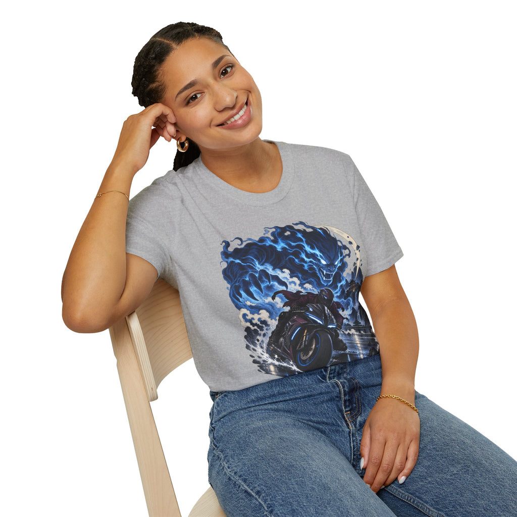 Demon of the Storm | Night Rider | Japanese Urban Motorcycle Tee
