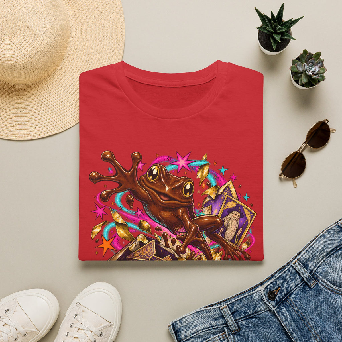 Cant be Contained | Harry Potter Chocolate Frog Graphic T Shirt