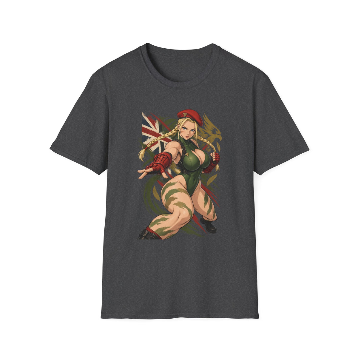 Street Fighter Cammy | Sexy Pin Up Style Graphic Cammy Shirt