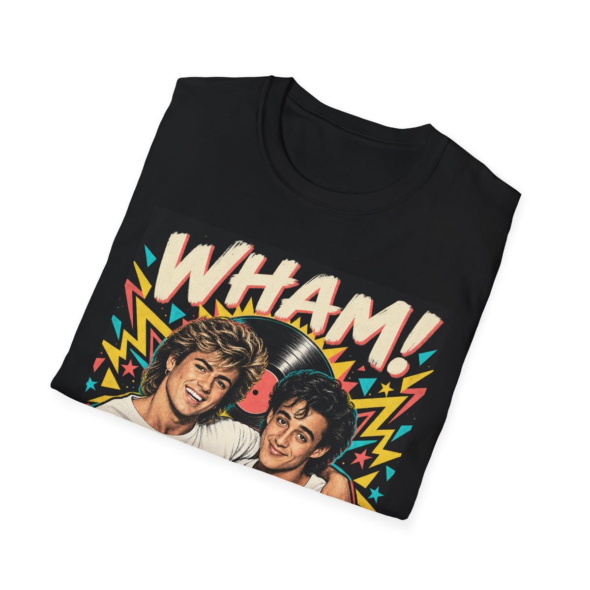 Wham! | Wake Me Up Before You Go-Go | Retro 80s Pop Band Tribute Tee