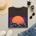 Sunset Mountains T-Shirt — Retro Desert Sunset Graphic Tee