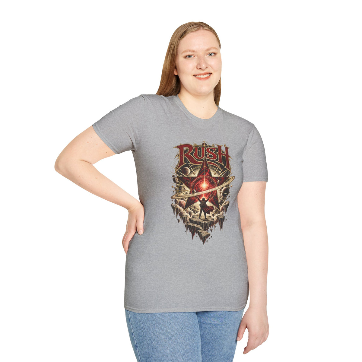 Rush | Legendary Prog Band Band T‑Shirt Cosmic Rebellion