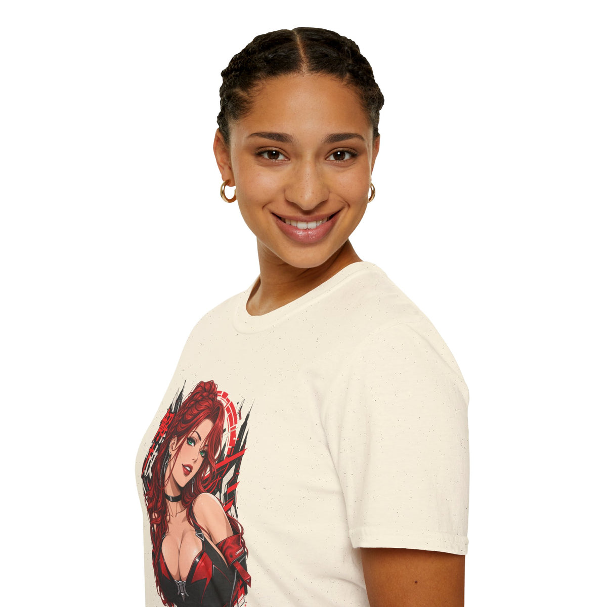 Red Widow | Sexy Anime Pin Up Girl | Waifu T-Shirt