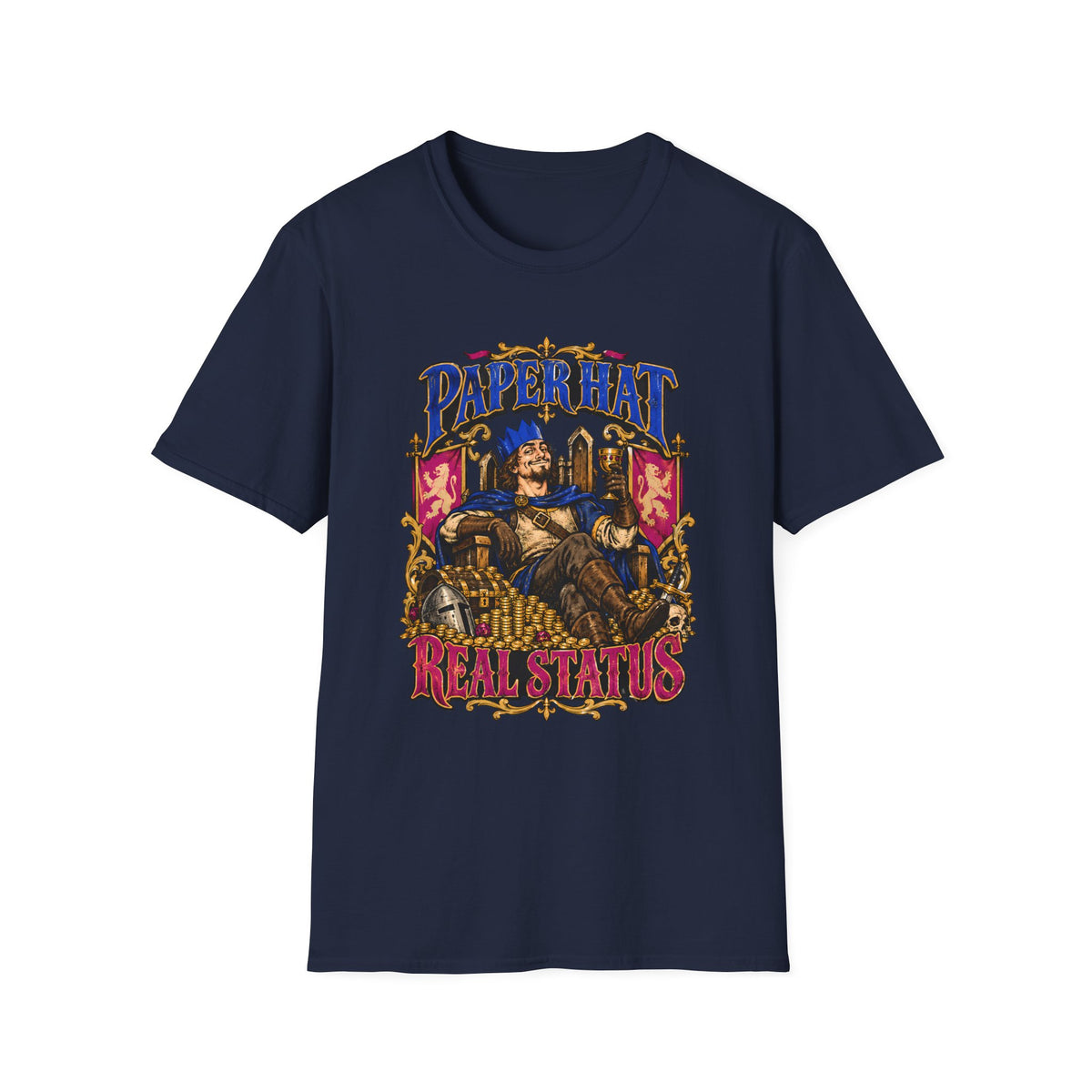 Blue Party Hat Tee OSRS / Runescape Inspired T-Shirt