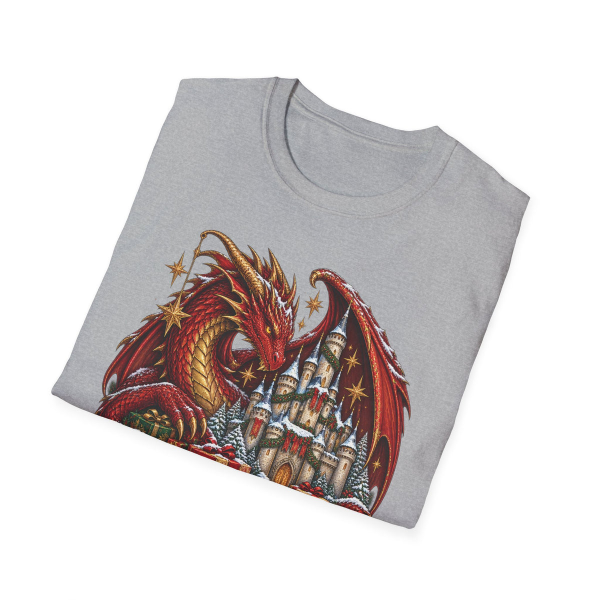All I Want For Christmas | Dragon Castle T-Shirt