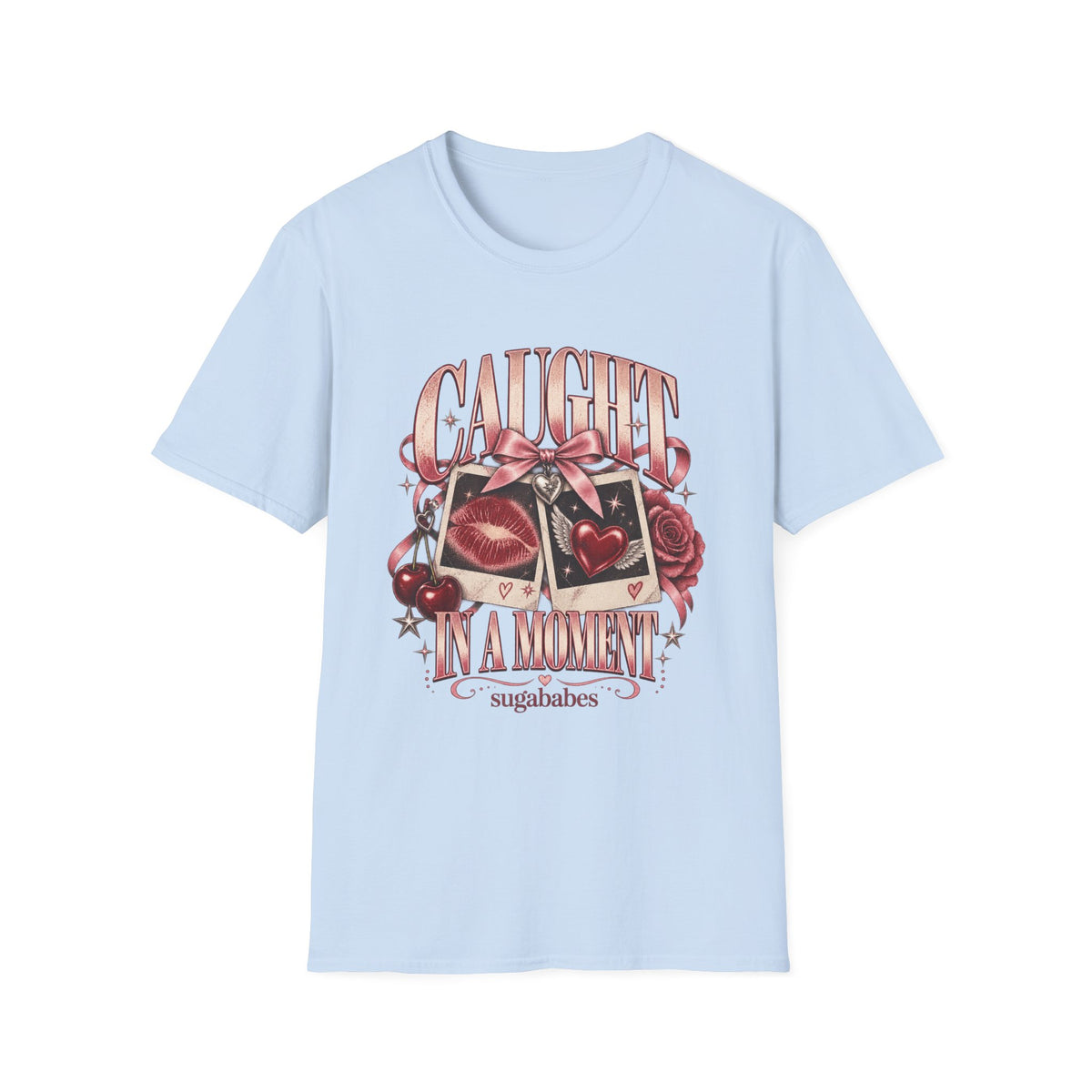 Caught In A Moment | Sugababes | Vintage Heart Polaroid Graphic Tee