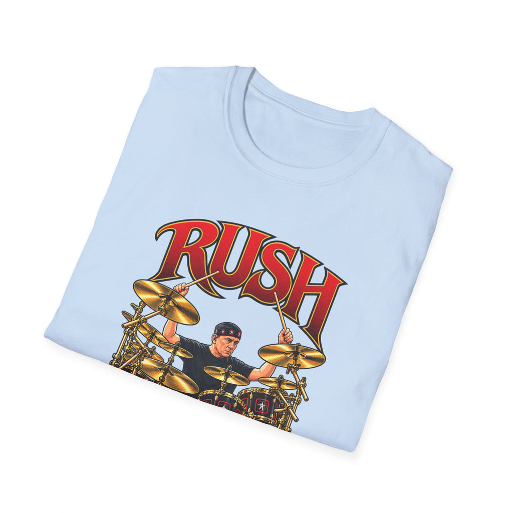 Rush | Neil Peart Drum Solo | Prog Rock Drummer Graphic T-Shirt