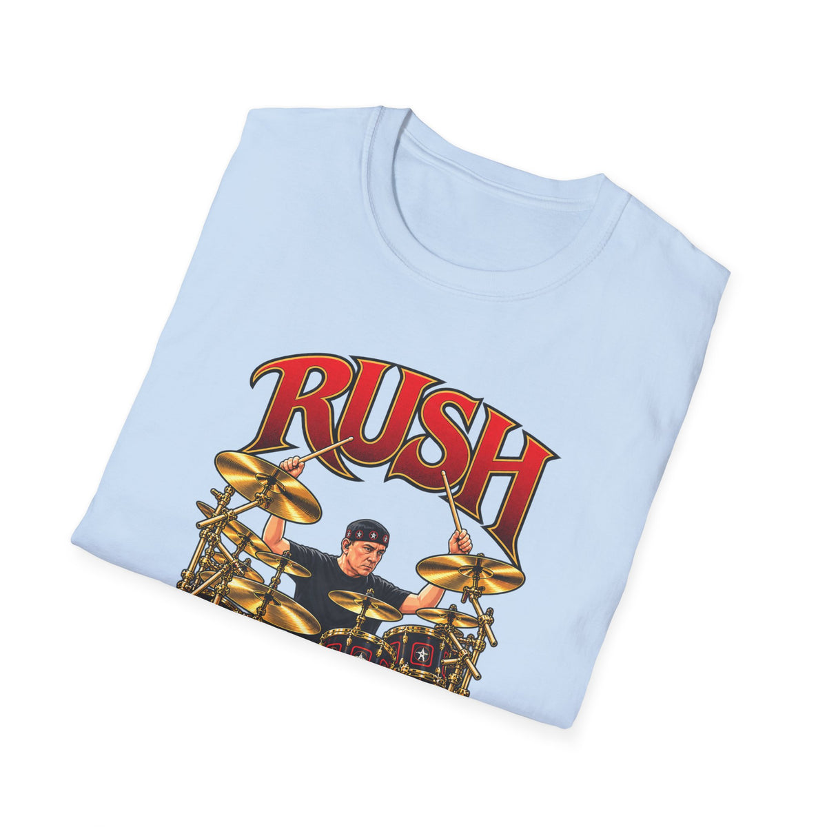 Rush | Neil Peart Drum Solo | Prog Rock Drummer Graphic T-Shirt