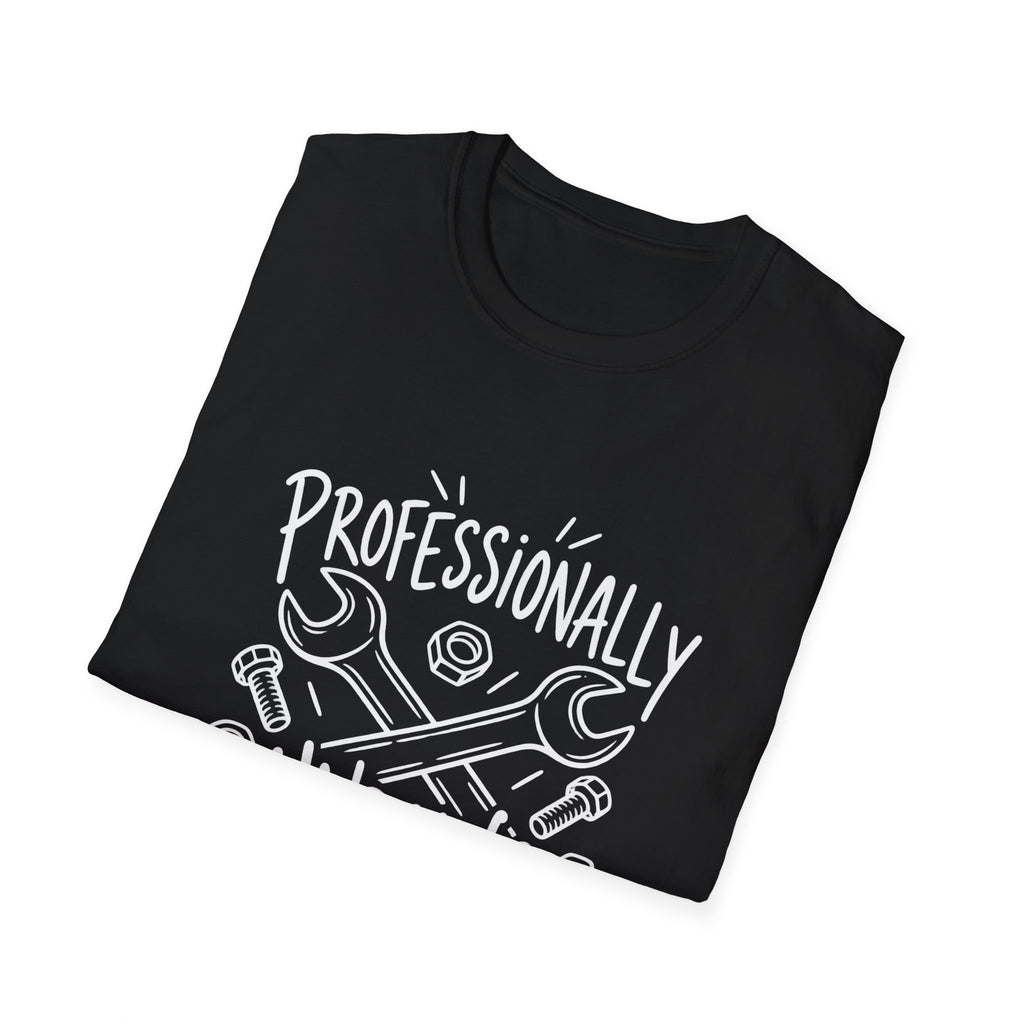 Mechanic Gift | Professionally Undoing Things | Graphic Tee