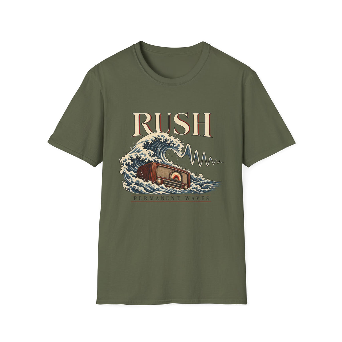 Rush | Permanent Waves | Prog Band T-Shirt