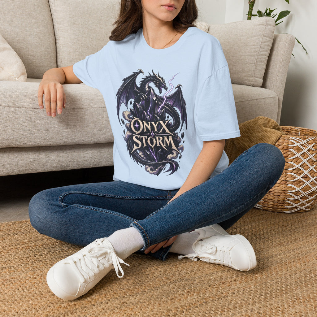 Onyx Storm | Fantasy Book Readers Dragon T-Shirt