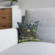 No Reboot Required Linux Biker Cushion, Decorative Sofa Pillow