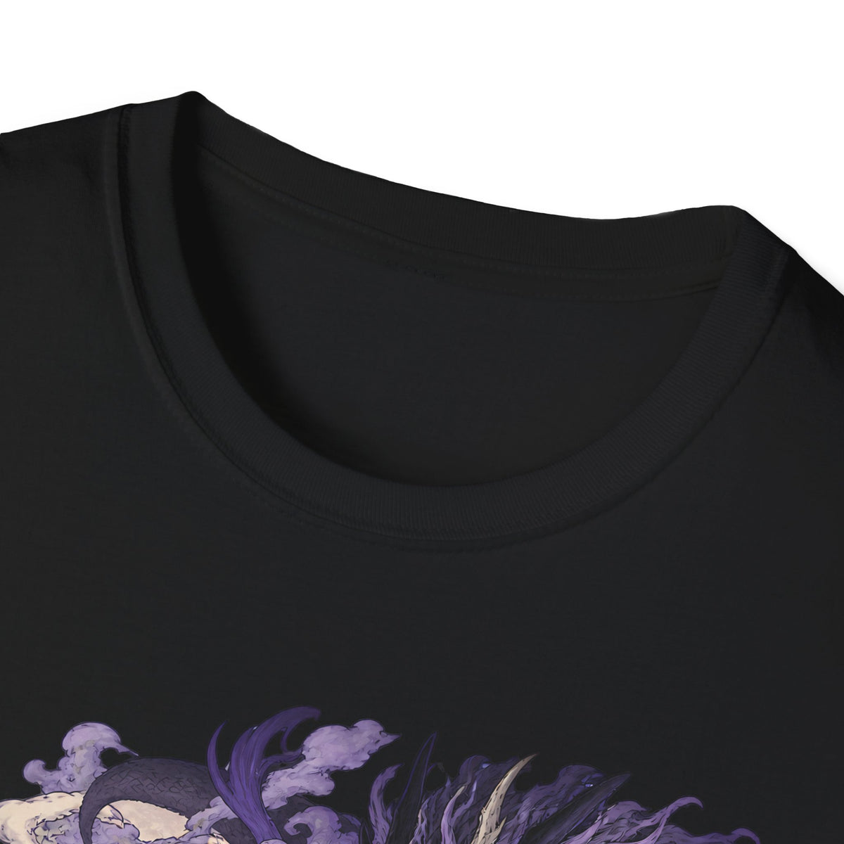 Samurai vs Spirit | Fantasy Warrior T-Shirt | Dual Magic Battle Illustration