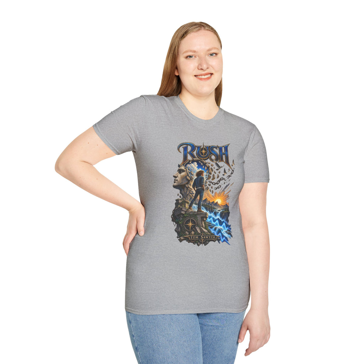 Rush | Tom Sawyer | Legendary Band Graphic T-Shirt