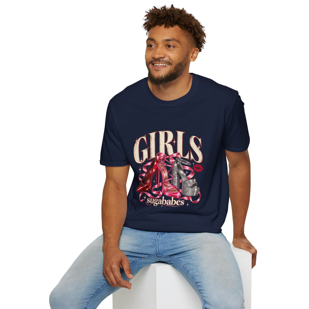 Sugababes |  Red Heels & Ribbons | Girls Night T Shirt