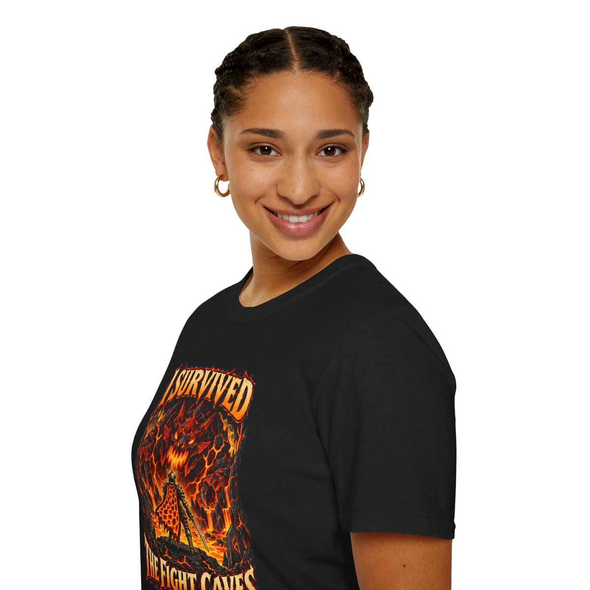 I Survived The Fight Caves Runescape / OSRS Inspired T-Shirt