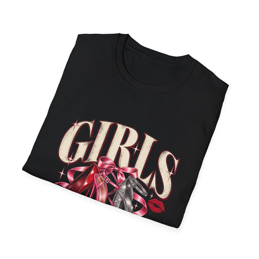 Sugababes |  Red Heels & Ribbons | Girls Night T Shirt