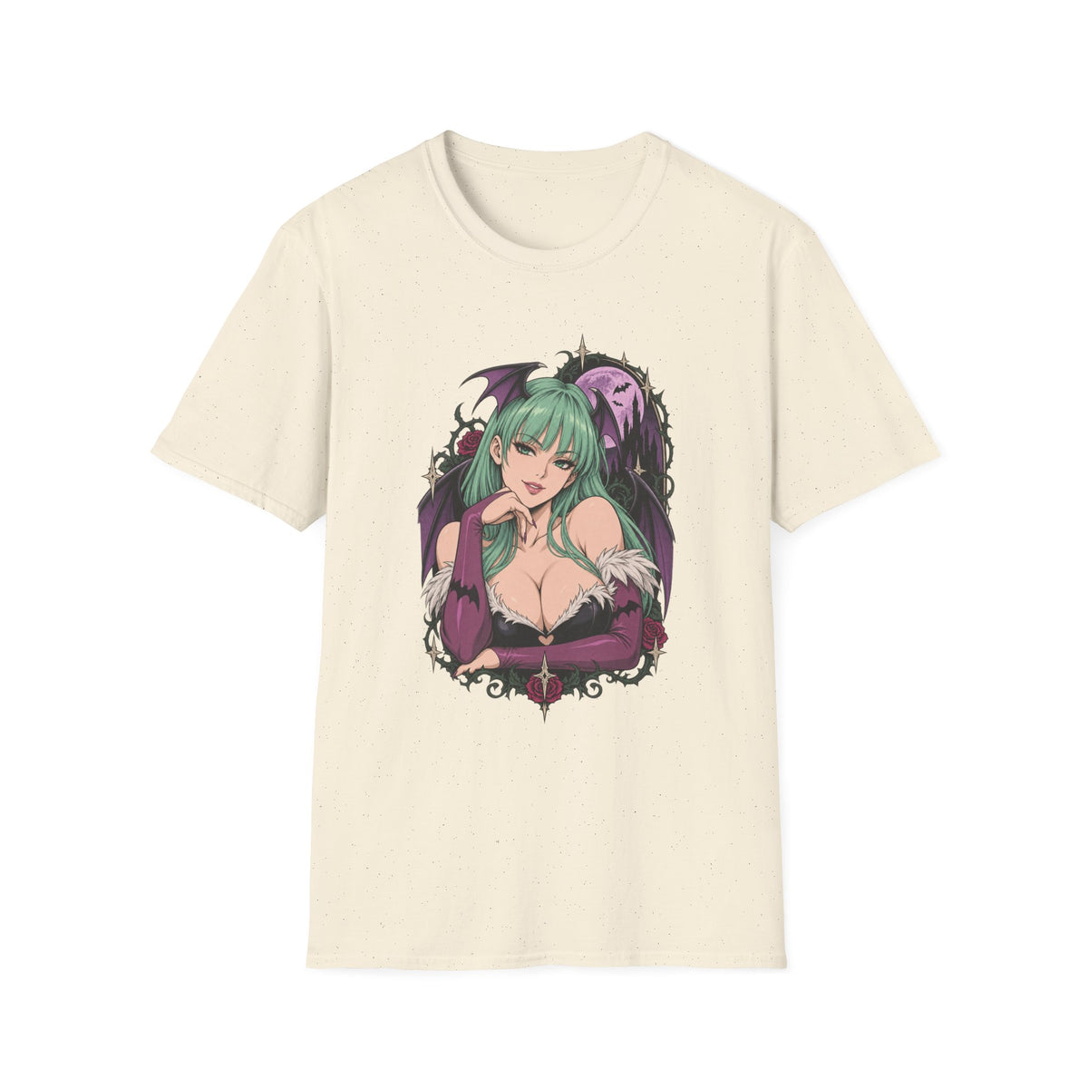 Morrigan | Sexy Pin Up Girl | Succubus Anime T-Shirt