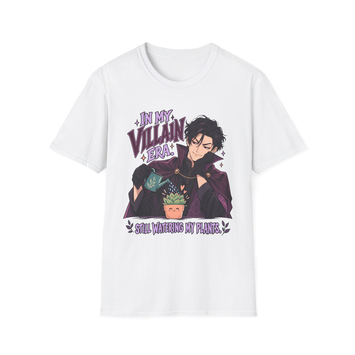 In My Villain Era | Cute Anime Plant Lover T-Shirt