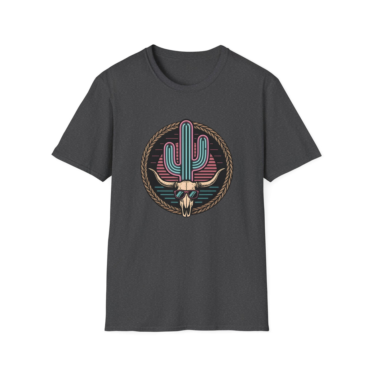 Cool as a Cactus - Summer Cactus / Skull T-Shirt