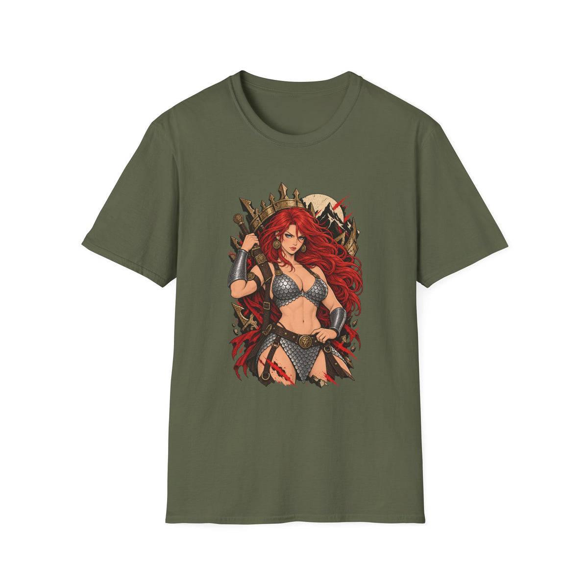 Red Sonja | Conan The Barbarian Pin Up Style Shirt
