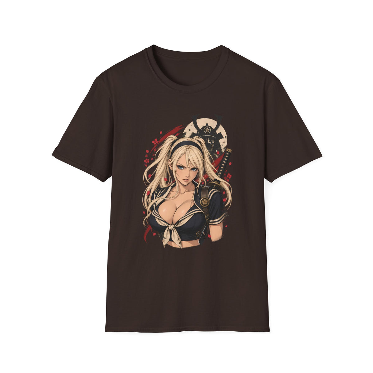 Babydoll | Sucker Punch Anime Style Samurai Sexy Pin Up Girl T-Shirt