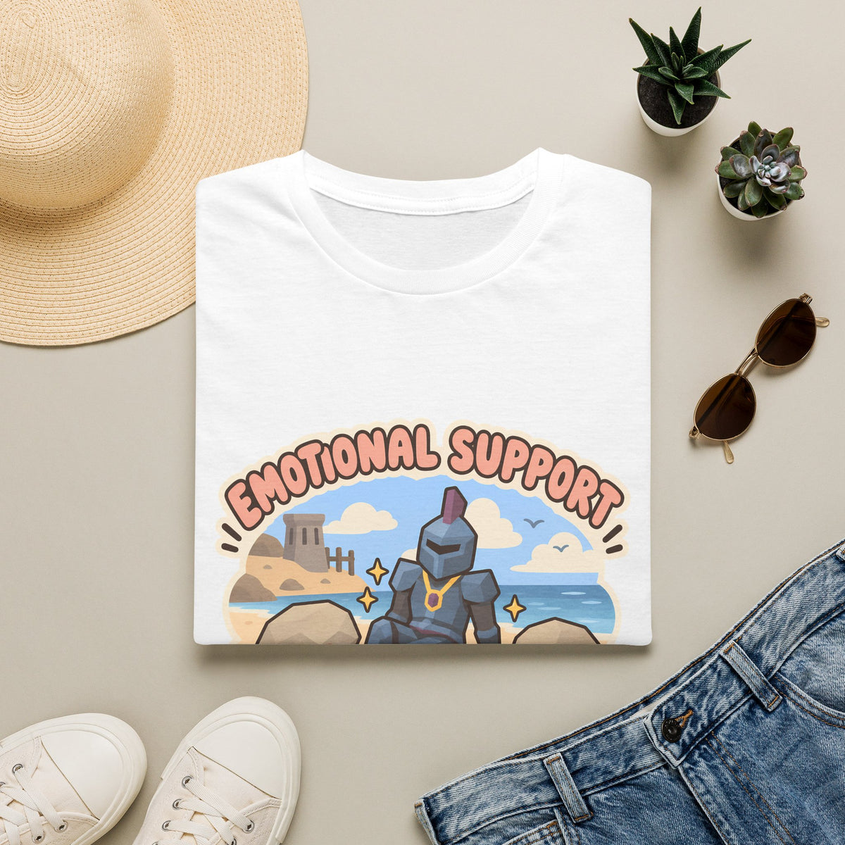 Emotional Support Rock Crabs - Runescape / OSRS Inspired T-Shirt