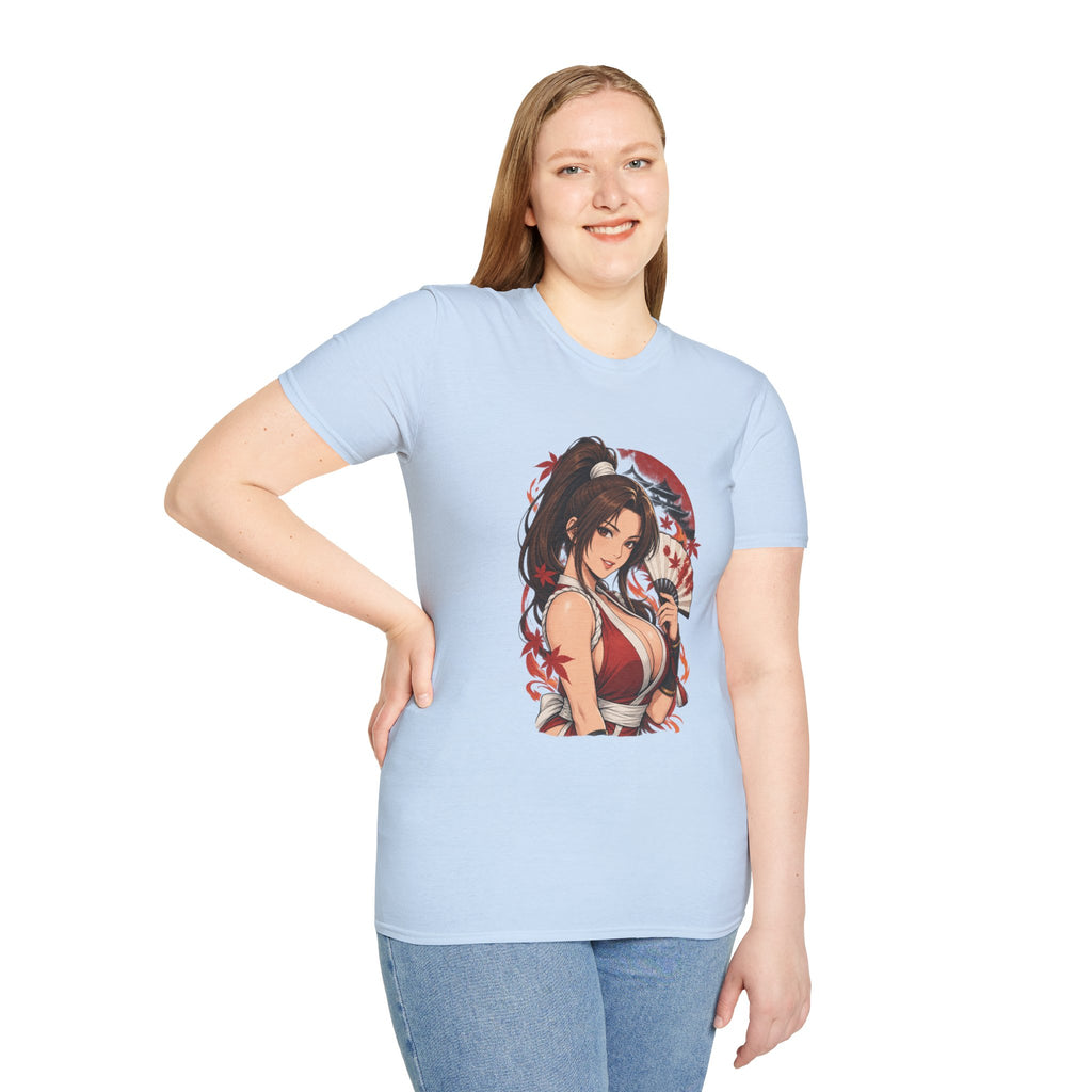 Mai Shiranui | Fatal Fury | Anime Pin Up Kimono Girl T-Shirt
