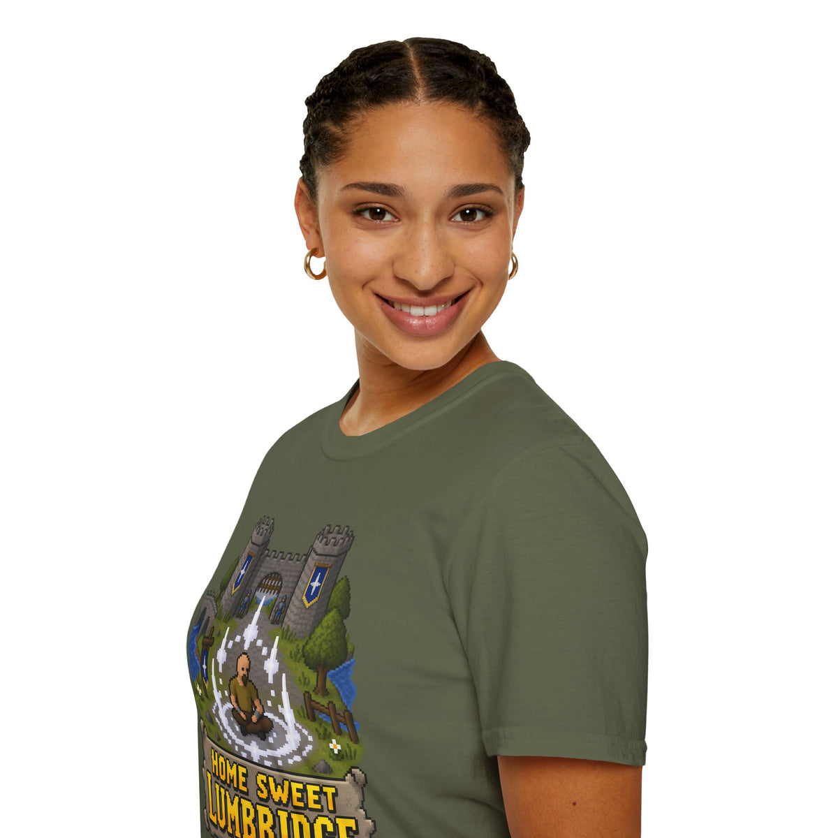 Lumbridge Castle Teleport Tee - Runescape / OSRS Inspired