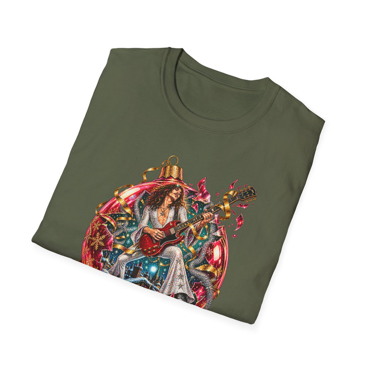 The Darkness | Christmas Glam Rock Band T-Shirt