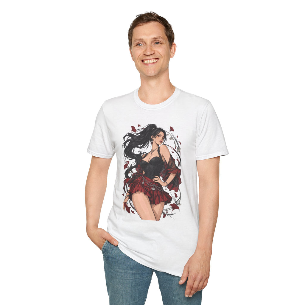 Victoria | Japanese Anime Style Sexy Pin Up Girl Graphic Shirt