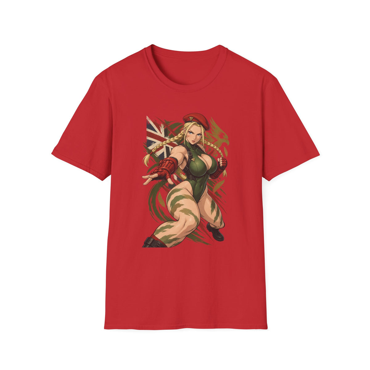 Street Fighter Cammy | Sexy Pin Up Style Graphic Cammy Shirt