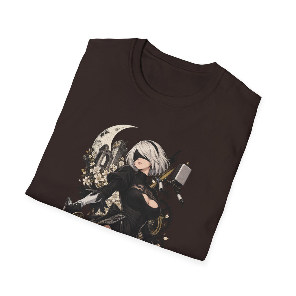 2B | Nier Automata | Anime Swordgirl Pin Up T-Shirt