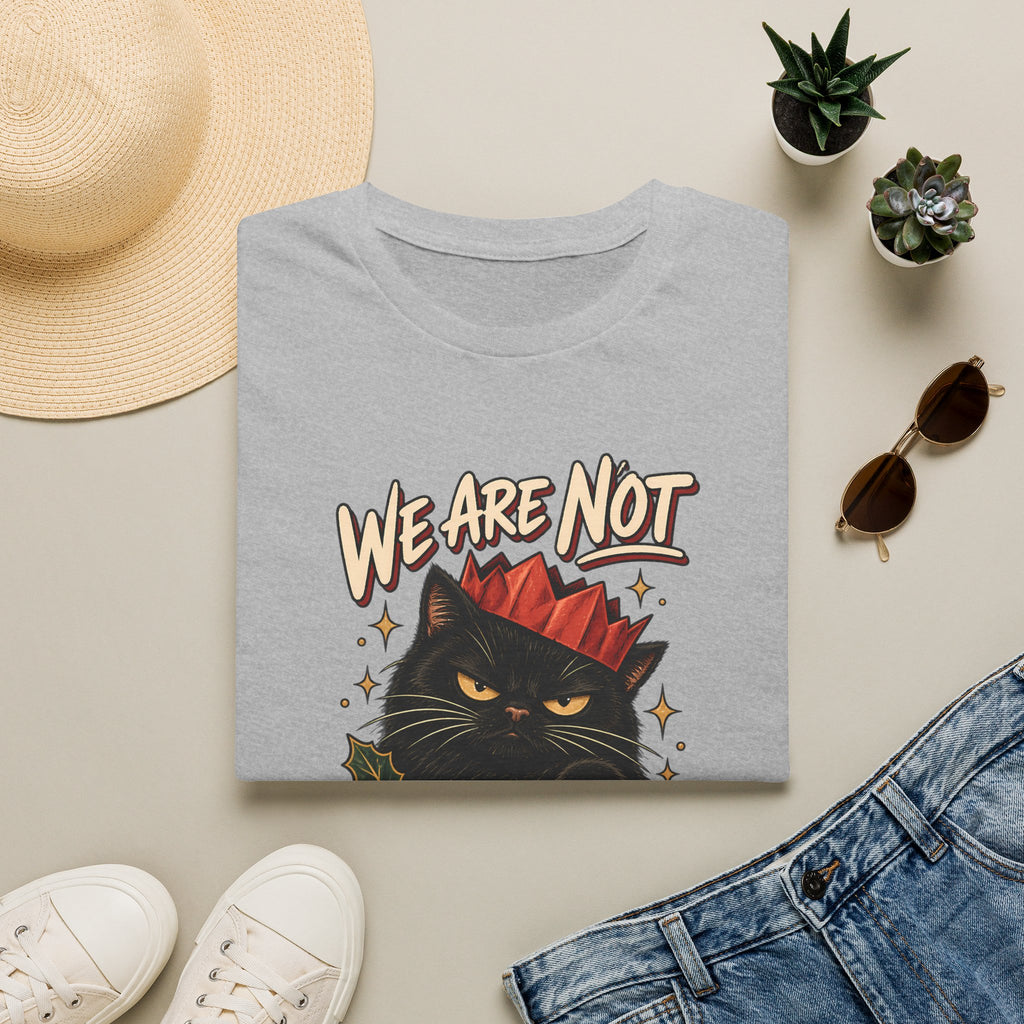 We Are Not Skipping Mariah | Mariah Carey Cat Fan Christmas Holiday Tee