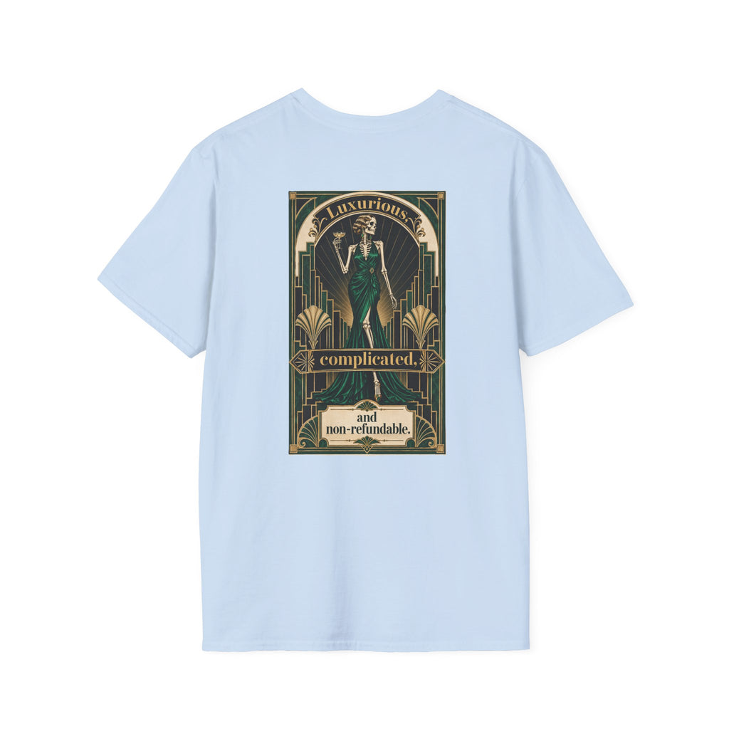 Luxurious, Complicated, Non-Refundable | Double-Sided Tee