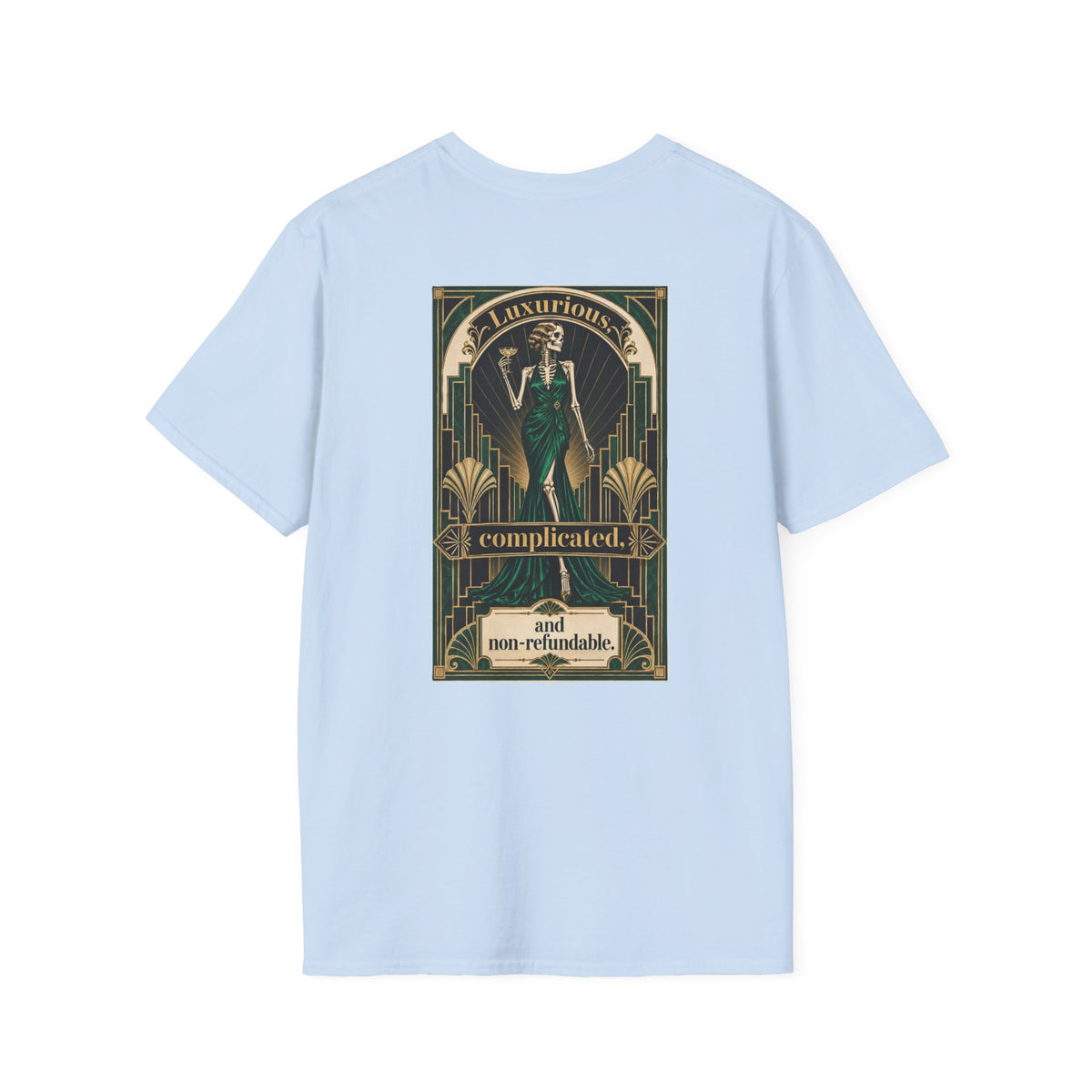 Luxurious, Complicated, Non-Refundable | Double-Sided Tee