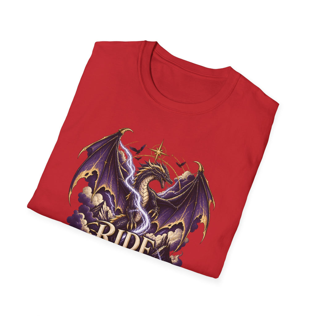 Ride the Storm | Fourth Wing Book Inspired Dragon T Shirt